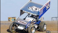 Phil Gressman won the 410 sprint car feature Friday night at Attica Raceway Park.  