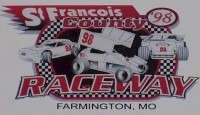 Jimmy Hurley won the sprint car feature Saturday night at St. Francois County Raceway.  Tommy Worley, Jr, Keith Burch, Jimmy Bridgeman, and Robbie Standridge rounded out the top five. 