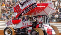 Dietrich Downs Outlaws Again, Repeats in Gettysburg Clash at Lincoln PA Posse racer tops World of Outlaws STP Sprint Car stars for second year in a row