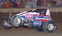 Levi Jones won Thursday night’s 25-lap “Budweiser Oval Nationals” National and CRA preliminary feature at Perris Auto Speedway and in the process sliced Bryan Clauson’s National Drivers Championship point lead to just nine points!