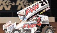Brian Brown – Going for the Guitar! Brian Brown and the FVP #21 team will head to Riverside International Speedway to try to claim the winner’s prize of a guitar at the 2nd Annual “Rock ‘N Roll 50” in West Memphis, Arkansas this weekend. The Grain Valley, Missouri driver was down on luck last weekend in events in Jacksonville, Illinois and Wheatland, Missouri, despite having a fast car under him.