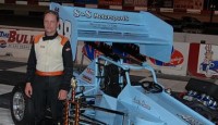 Kody Swanson Takes Vegas Midget Go Kody Swanson won the USAC Western Midget feature at Las Vegas Motor Speedway Bullring Saturday.