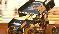 Tommy Tarlton and Bud Kaeding came away with feature wins Saturday night at the Tulare Thunderbowl Raceway. 