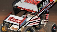 Ellement Continues Solid Form A pleasing podium result in last Saturday night’s King of Wings event at the Perth Motorplex has seen a continuation of Ben Ellement’s good form and it has also moved him closer to the top of the AHG Sprintcar Series leader board.
