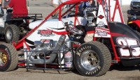 Steve Buckwalter won the ARDC Midget Car feature Tuesday night at New Egypt Speedway.  Brett Arndt, Drew Heistand, Ryan Smith, and Tim Buckwalter rounded out the top five.  