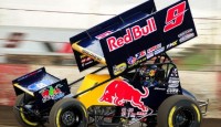 World of Outlaws Sprint Car Series championship contender Joey Saldana had surgery on Sunday in Indianapolis to his right forearm, which was broken in a multi-car crash early in the Kings Royal A-main Saturday night at Eldora Speedway.