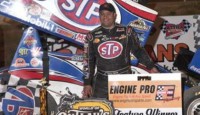 Schatz breaks into WoO win column with exciting Attica victory Donny Schatz knew a win with the World of Outlaw Sprint Cars was just around the corner so he was very excited to pull into Attica Raceway Park Friday, May 20 for the Kistler Engines Classic.
