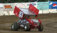  Tim Shaffer shot around Rob Chaney in lapped traffic on lap 14 and then benefitted from a caution to give him a clear track as he went on to score the All Star Circuit of Champions win to open the Jim Ford Classic at Fremont Speedway on Friday night. It marked the 98th appearance of the All Stars at Fremont Speedway.
