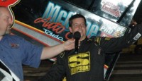 McCune Wins at Plymouth Speedway The Hoosier Outlaw Sprint Series event at Plymouth Speedway saw Jimmy McCune win.