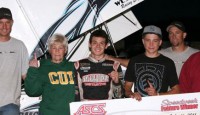 Another night of ASCS Northwest Speedweek action produced yet another winner, as Kyle Larson ended his run of three consecutive runner-up finishes by winning Thursday night’s 30-lap feature event at Willamette Speedway.
