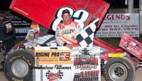 Tim Shaffer dominated the 40-lap feature Saturday at Attica Raceway Park, leading all 40 laps to claim his third straight All Star Circuit of Champions victory to increase his lead in the series’ national and Ohio Region points standing.