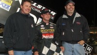 SHANE STEWART NAMED NORTH AMERICAN 360 SPRINT CAR POLL “DRIVER OF THE YEAR” FOR 2011 Shane Stewart of Bixby, Oklahoma, was voted the 2011 “Driver of the Year” by the North American 360 Sprint Car Poll voting panel of media members, promoters, sanctioning officials and manufacturers for the second time. Stewart, the American Sprint Car Series (ASCS) national tour champion and 2009 “Driver of the Year”, earned thirteen (13) of the twenty (20) first-place ballots cast in the year-end poll. Stewart’s car owner, Paul Silva, earned his second “Team of the Year” award as well.