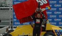 GERSTER GRADS TEN GRAND WITH BRISTOL WIN Brian Gerster captured the inaugural TruFuel Xtreme Speed Classic Saturday evening at Bristol Motor Speedway. The BIOBASED.US Must See Racing Xtreme Sprint Series (MSRXSS) finale was worth $10,000 for Gerster's efforts.