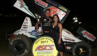 Jason Johnson tallied up his 14th overall American Sprint Car Series feature win of the year by topping Saturday night’s 20-lap American Bank of Oklahoma ASCS Sooner Region season finale atop the historic Thunderbird Speedway ½-mile clay oval.