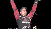 Kaeding King at Treacherous Thunderbowl Raceway Once Again He picks up his second straight World of Outlaws STP Sprint Car Series win at third mile...