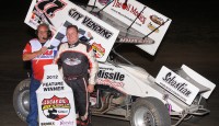 The last time the Lucas Oil American Sprint Car Series presented by MAVTV graced the Salina Highbanks in 2001 Wayne Johnson sailed to victory. 
