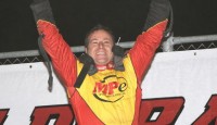 Tracy Hines kicked off Border Wars in dramatic fashion by using a last lap slide job to take the lead from Dave Darland to win the AMSOIL USAC National Sprint Car Series feature Saturday night at Eldora Speedway.  The victory was Hines 41st career USAC Sprint Car Series victory.   
