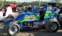 Darland Earns Thrilling KISS Victory at Gas City The defending King of Indiana, Dave Darland scored a thrilling win in the King of Indiana Sprint Series feature at the Gas City I69 Speedway, Friday.