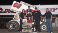 SUPER MOON ARRIVES EARLY AS KEMENAH TRIUMPHS IN OUTLAW SPRINT MAIN The super moon, the closest a full moon gets to Earth in this year, doesn’t arrive until Saturday night.