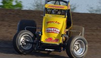 HINES SEEKS 4TH “BRANSON-LARSON” SPRINT AT ELDORA Tracy Hines of New Castle, Ind. seeks a record fourth “Don Branson/Jud Larson Classic” victory this Saturday when the AMSOIL USAC National Sprint cars visit Eldora Speedway in Rossburg, Ohio