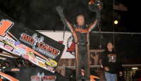 Swindell Dominates, Schatz Charges at Eldora Speedway Sammy Swindell and Donny Schatz are putting together one of the most intense championship battles in World of Outlaws history.