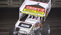 Making a statement could be an understatement as Brian Brown charged from fourteenth to win the Summer Nationals at the Devil’s Bowl Speedway with a closing lap pass on Wayne Johnson.