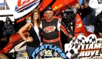 Rahmer Rallies in Outlaws Season Debut at Williams Grove Pennsylvania legend passes Hodnett for lead with five laps to go to claim the opener
