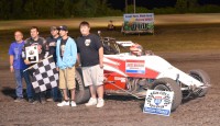 Jones Wins Sprint Car Feature at Gas City Levi Jones won the sprint car feature Wednesday night at Gas City I-69 Speedway.