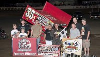 Blair Wins Run for the Rabbit Ron Blair won the "Run for the Rabbit" event Friday night at Limaland Motorsports Park.