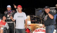 Levi Jones Wins Midget Week Feature at Bloomington Levi Jones won the "Indiana Midget Week" feature Friday night at Bloomington Speedway.