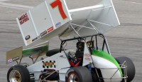 DeCaire Wins at Baer Field Troy DeCaire won the HOSS Sprint Car feature Saturday night at Baer Field Speedway.