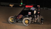  Darren Hagen won his second feature during "Indiana Midget Week" at Lawrenceburg Speedway.  Alex Bright, Chris Windom, Tracy Hines, and Kyle Larson rounded out the top five.  
