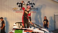 Trevor Berry beat back the weather and the field of Spartan Sprint Cars Friday night at "The track the stars call home" Spartan Speedway.