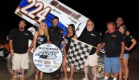 Carney Cashes In at El Paso! A little Lady Luck on your side is never a bad thing, as current ASCS 305-ci Sprint Car points leader John Carney II can attest to after Friday night’s 25-lap series debut at El Paso Speedway Park.