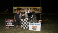 Dain Naida wins Tri sanctioned Can-Am Mid Season Championship at South Buxyon Racway Dain Naida, of Tecumseh, Mich., led all 25 laps from the pole posistion in the Can-Am Midseason Championship wingless sprint feature.