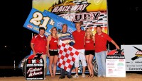 Lou Kennedy, Jr. won the Jackson Sprint Touring Series feature at Sioux Center Speedway.  Kaley Gharst, Brian Brown, Billy Alley, and Thomas Kennedy rounded out the top five. 