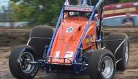 Ballou Wins at Gas City Robert Ballou won Friday night's sprint car feature at Gas City I-69 Speedway.