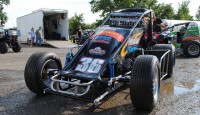Brady Short won the Johnson Memorial Event Saturday night at Paragon Speedway.  Eric Smith, Josh Cunningham, Chase Briscoe, Doug Heck, and Jordan Kinser rounded out the top five.  