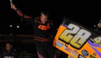 Steve Poirier won the final event of the 2012 season with the Patriot Sprint Tour.  Bryan Howland, Jason Barney, Michael Parent, and Justin Barger rounded out the top five.  