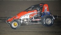 Coleman Gulick won 2 features last weekend, won at Gas City on Friday night and was going for 4 in a row at Lawrenceburg. 