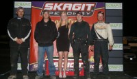 Skagit Speedway, an ASA Member track, crowned 4 brand new track champions Saturday night. Eric Fisher is the 410 Sprint champion, Trevor Turnbull the 360 Sprint Champion, Steve Parker won his second Sportsman Sprint Championship and Freddie Vela is the lone repeat winner with his second straight Outlaw Hornet Champion.