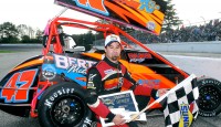 Four-time Northeastern Midget Association Champion Randy Cabral of Plymouth, Mass. will lead a contingent of drivers expected to challenge the USAC National Midget regulars in the 2103 series debut February 17-18 at New Smyrna Beach, Fla.
