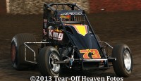 Ryan Bernal Wins at Bakersfield Ryan Bernal won the USAC West Coast Sprint feature at Bakersfield Saturday night.