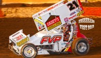 It’s Brian Brown in Warrior Region opener Brian Brown started his season with the Speedway Motors Warrior Region on the right foot; with a win at the Valley Speedway in Grain Valley, Mo.