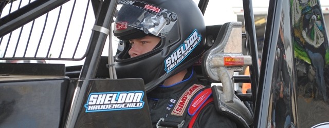 Rides the rim to a half track victory in BOSS action...