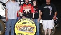 Matt Covington squeaks by for Sooner win at Muskogee In a race of attrition, the No. 95 of Matt Covington proved being in the right place, at the right time, can mean the difference between first, and second.