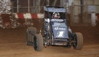 Photo Gallery: BMARA / POWRi at Angell Park Images of the race that did outrun Mother Nature at Angell Park this weekend...