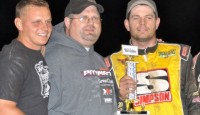 Dallas Hewitt Wins at Waynesfield Dallas Hewitt won the sprint car feature Saturday night at Waynesfield Motorsports Park.