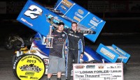 Forler dominates Gulf South at Battleground Logan Forler had the field covered at the Battleground Speedway, leading every lap of Saturday’s A-Feature at the high banked Highlands oval with the Griffith Truck and Equipment Gulf South Region.