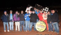 Goodman holds on for Sooner Region victory Taking the third round of competition of the 2013 season with the American Bank of Oklahoma Sooner Region, Mike Goodman worked into the race lead early and held off a hard charging Danny Wood at the Lawton Speedway.